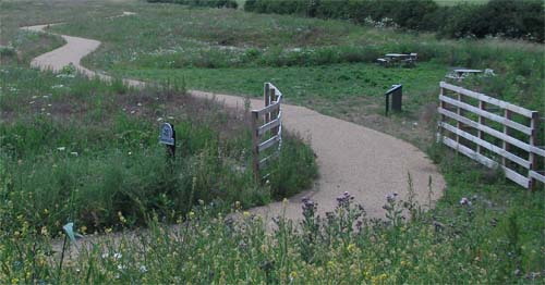Lodes Way crossing White Fen